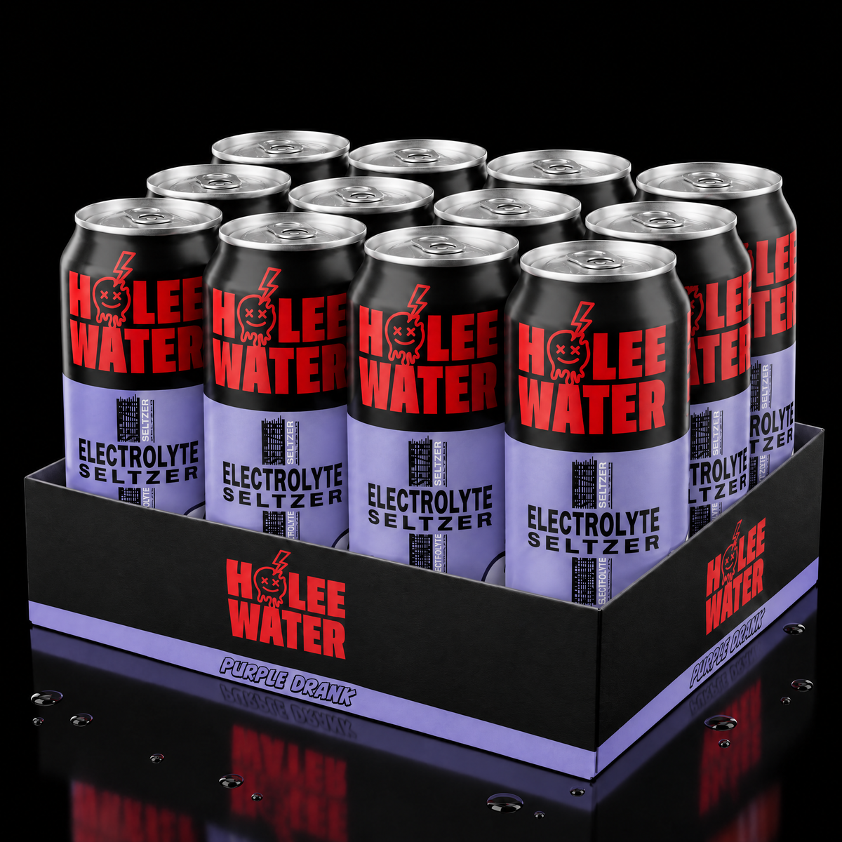 HOLEE Water Purple Drank 12-Pack